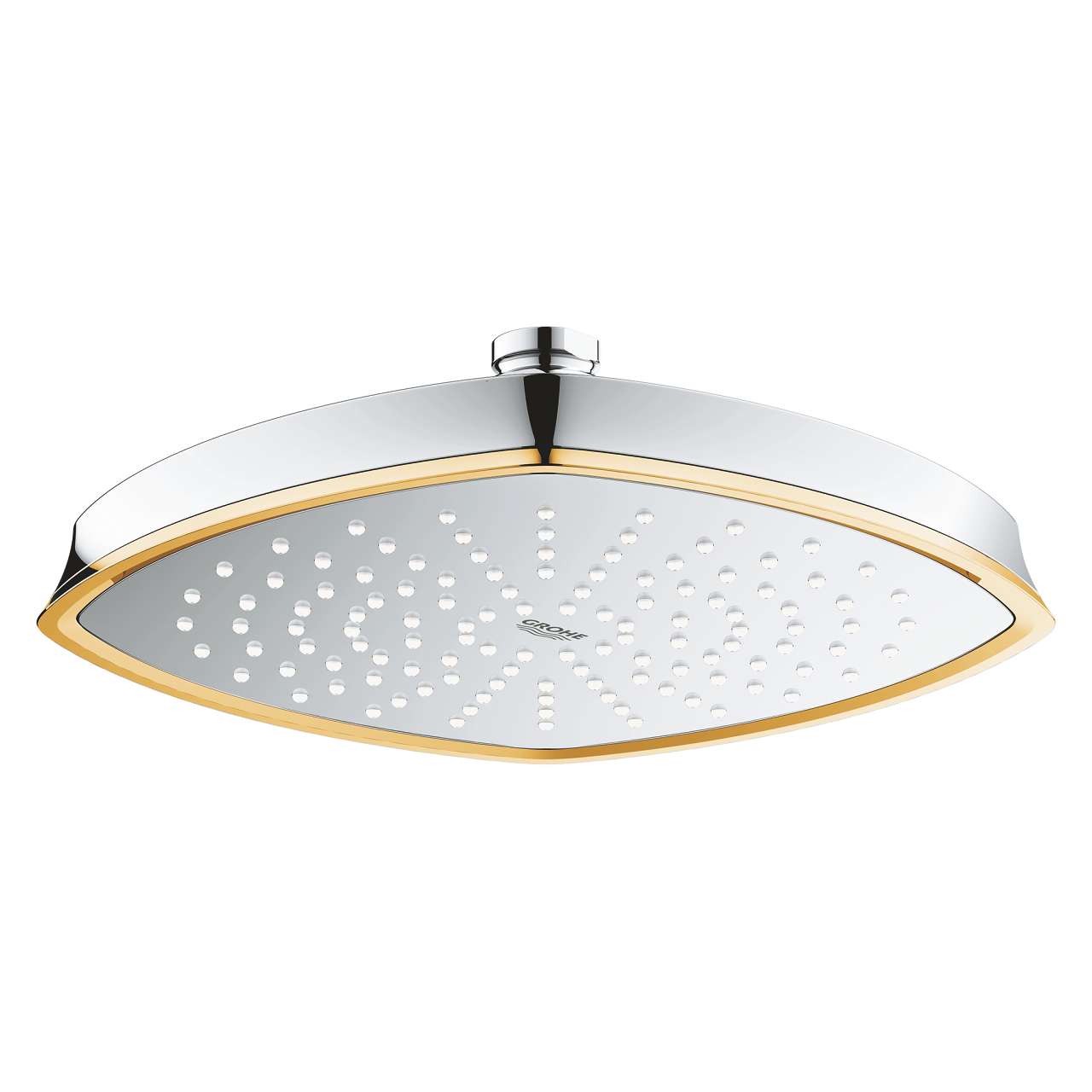 Верхний душ Grohe Rainshower Grandera 210 хром/золото (27974IG0) фото