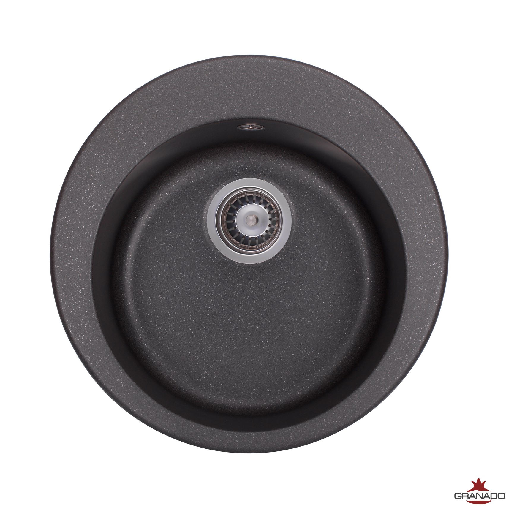 Кухонная мойка GRANADO VITORIA black shine (0101) фото