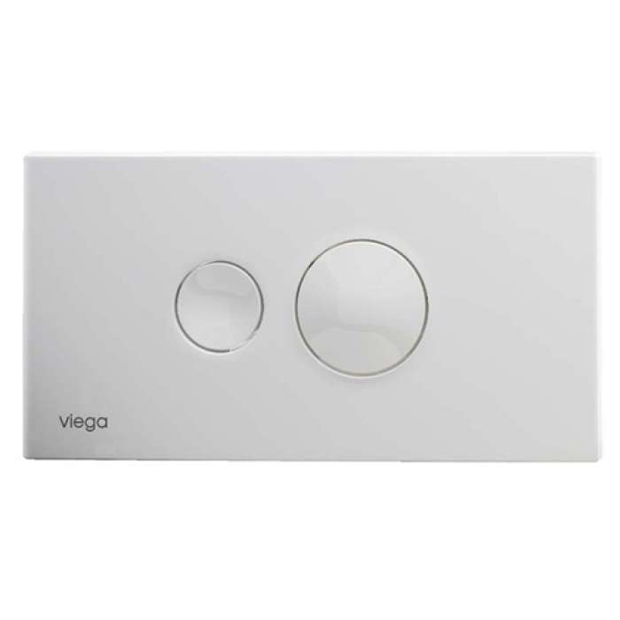 Клавиша смыва Viega Visign 10 белая (596316) фото