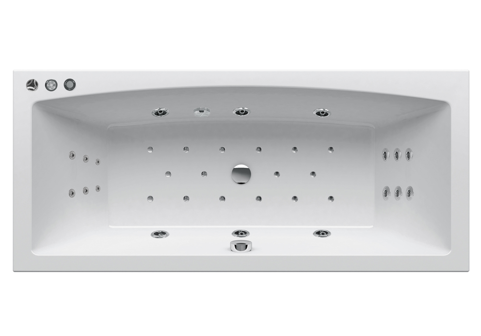 Гидромассажная ванна Ravak Formy 02 180x80 Duo Pro (GMSR1572) фото