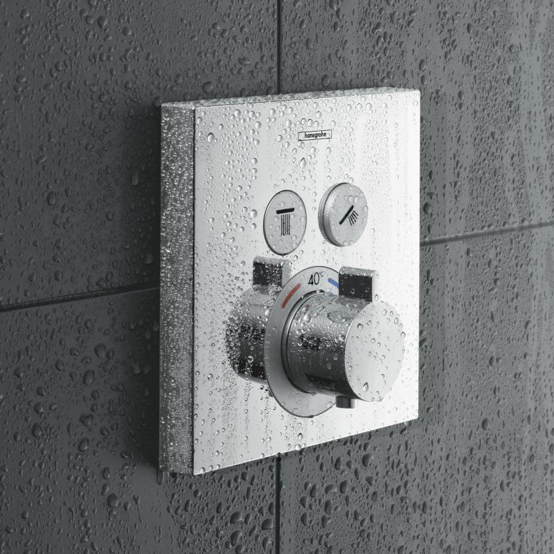Наружная часть смесителя для душа Hansgrohe ShowerSelect термостатический (15763000) фото