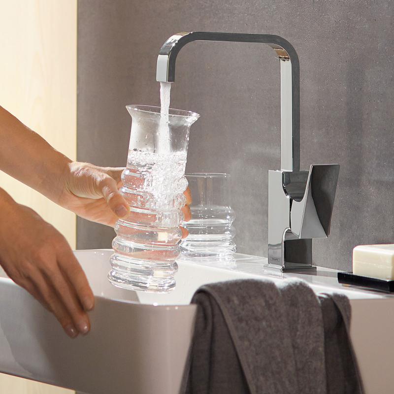 Смеситель для умывальника Hansgrohe Metropol 230 с донным клапаном Push-Open (32511000) фото