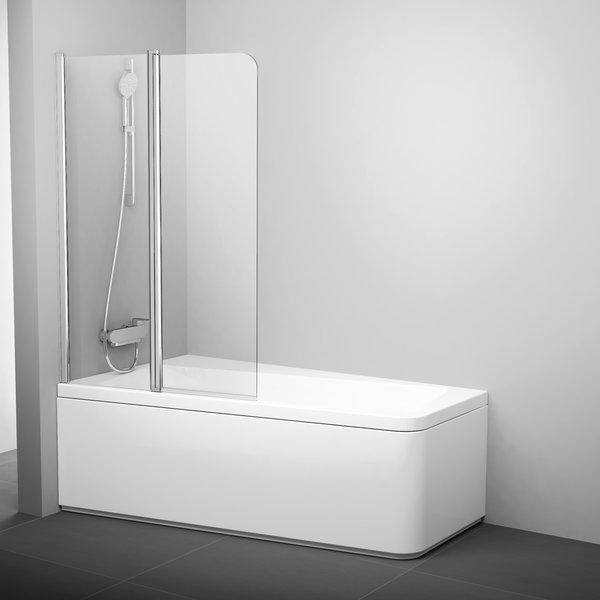 Шторка для ванны Ravak 10 CVS2-100 L сатин transparent фото