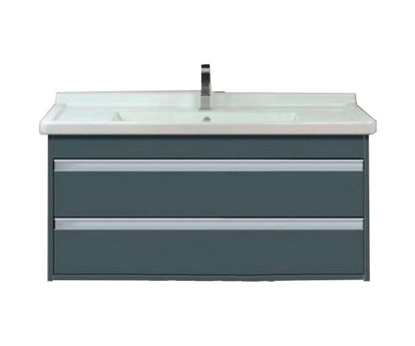 Тумба под умывальник Duravit Ketho 100 см, графит (6648-49) фото