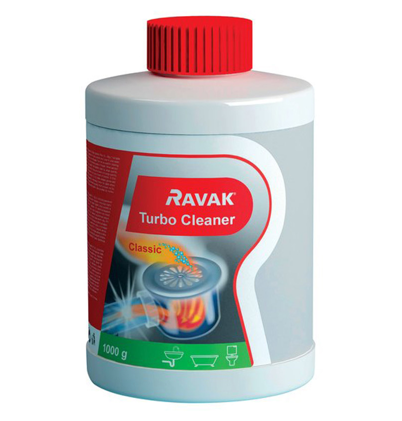 Очиститель слива Ravak Turbo Cleaner 1000 g фото