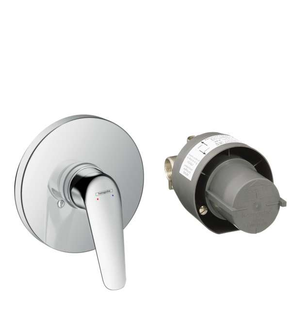 Смеситель для душа Hansgrohe Novus мини 13620180+71067000 (71068000) фото