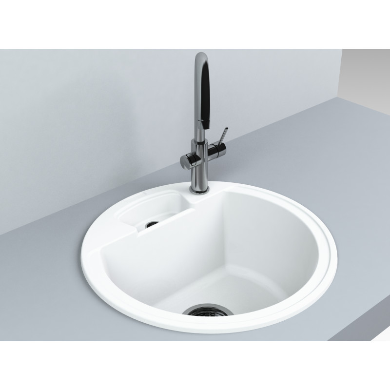 Кухонная мойка  MIRAGGIO Valencia White  (00210802) фото