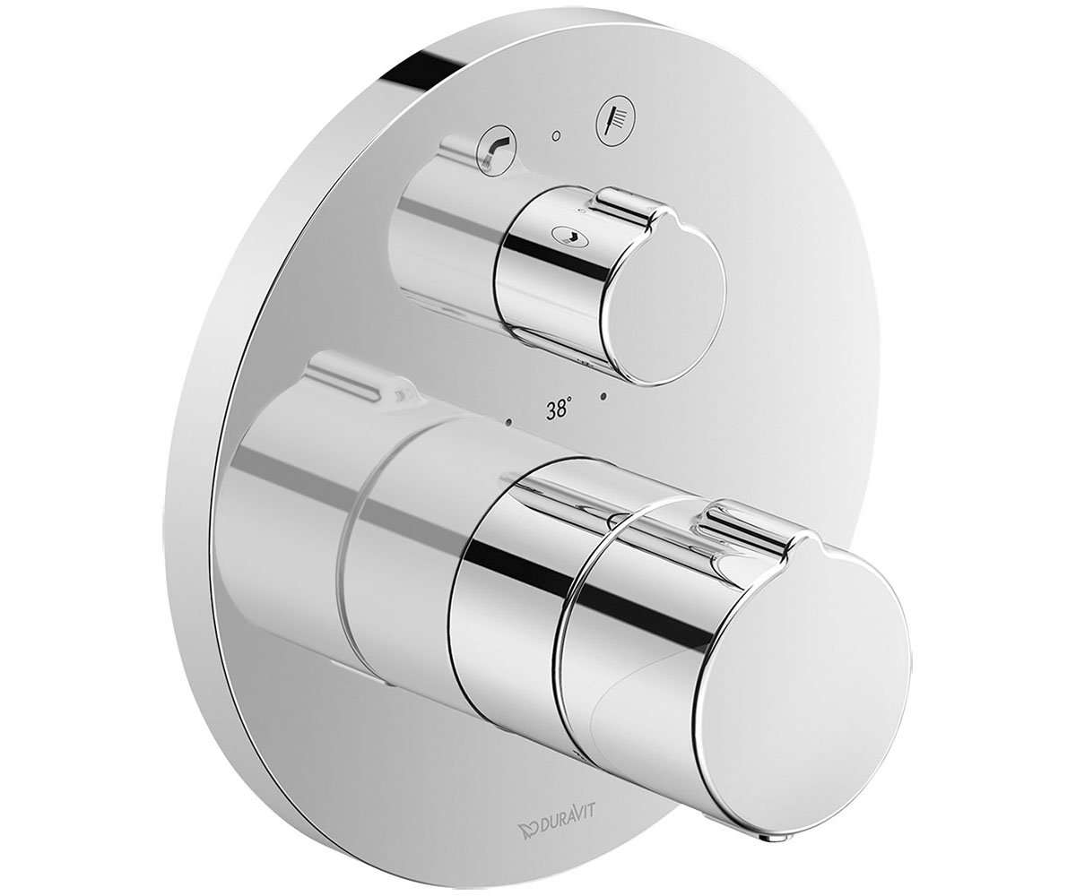 Наружная часть смесителя для душа Duravit B.1 термостатический (C15200014010) фото