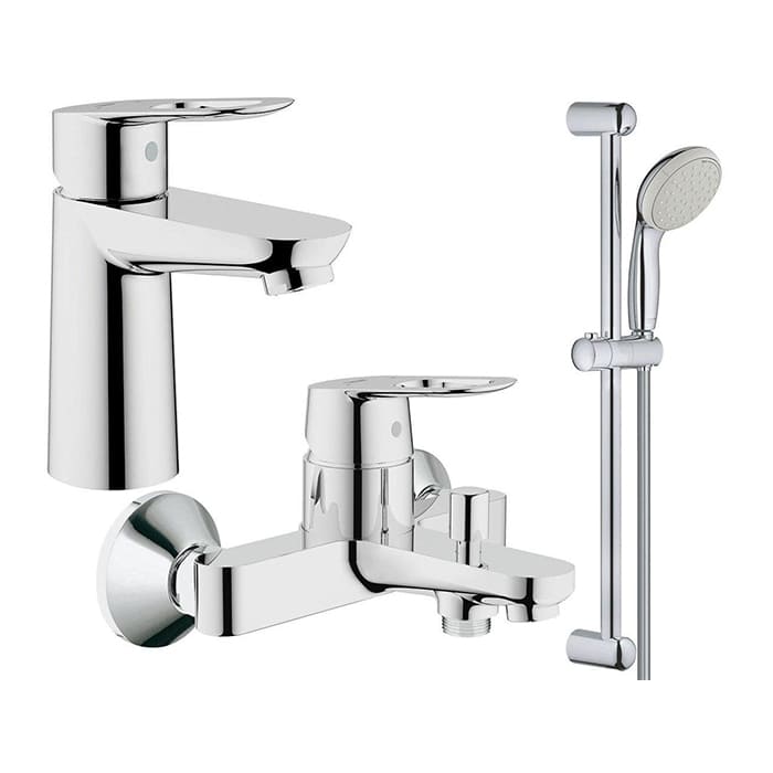 Набор смесителей для ванны Grohe BauLoop (123214S) фото
