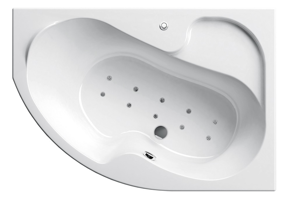 Гидромассажная ванна Ванна ROSA R 160х105 Relax Base (GMSR1217) фото