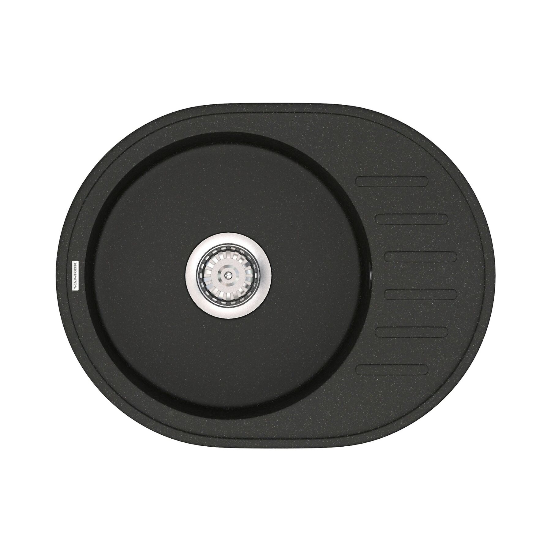 Кухонная мойка Vankor Lira LMO 02.57 Black фото