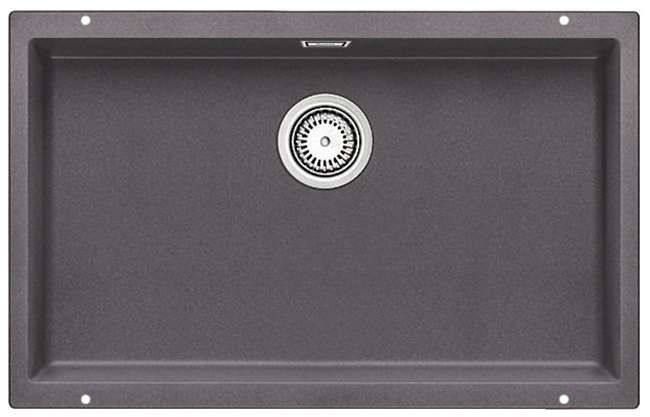 Кухонная мойка Blanco Subline 700-U Silgranit темная скала (523443) фото