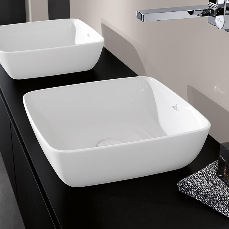 Умывальник Villeroy&Boch Artis 41х41 см на столешницу (41784101) фото