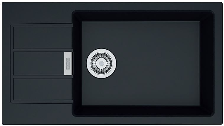 Кухонная мойка Franke SID 611-78 XL Slim черный (114.0497.960) фото