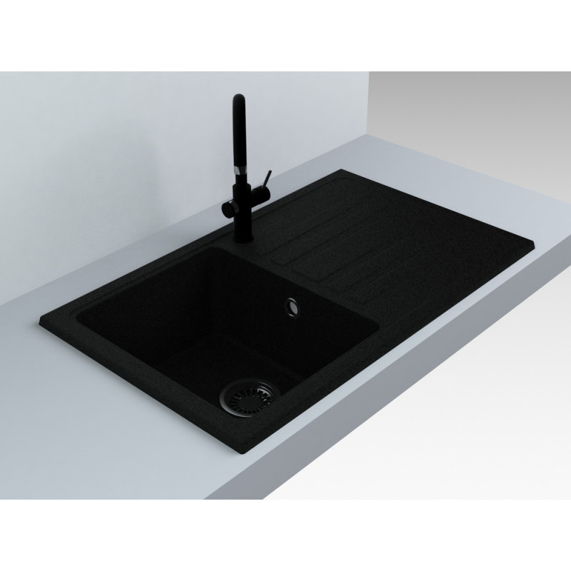 Кухонная мойка  MIRAGGIO Versal Black  (00211307) фото