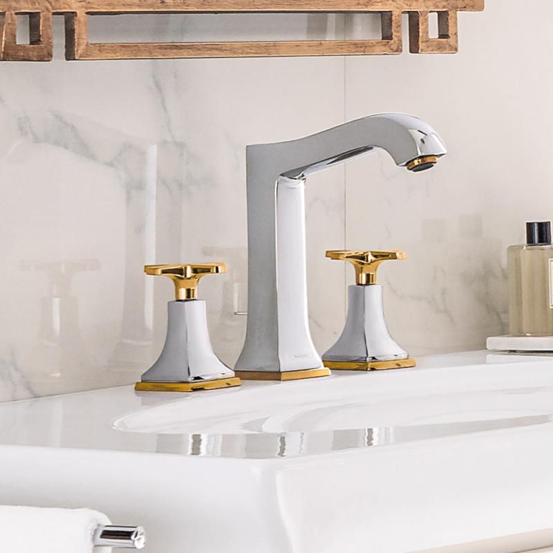 Смеситель для умывальника Hansgrohe Metropol Classic на 3 отверстия (31307090) фото