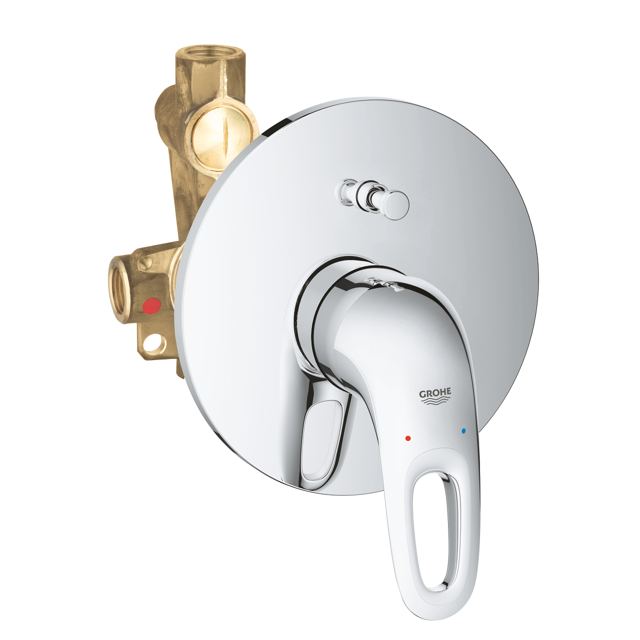 Смеситель для ванны Grohe Eurostyle (33637003) фото