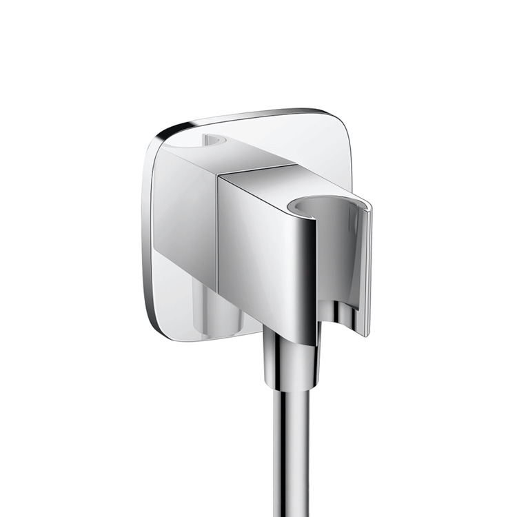 Шланговое подсоединение Hansgrohe с держателем (26485000) фото