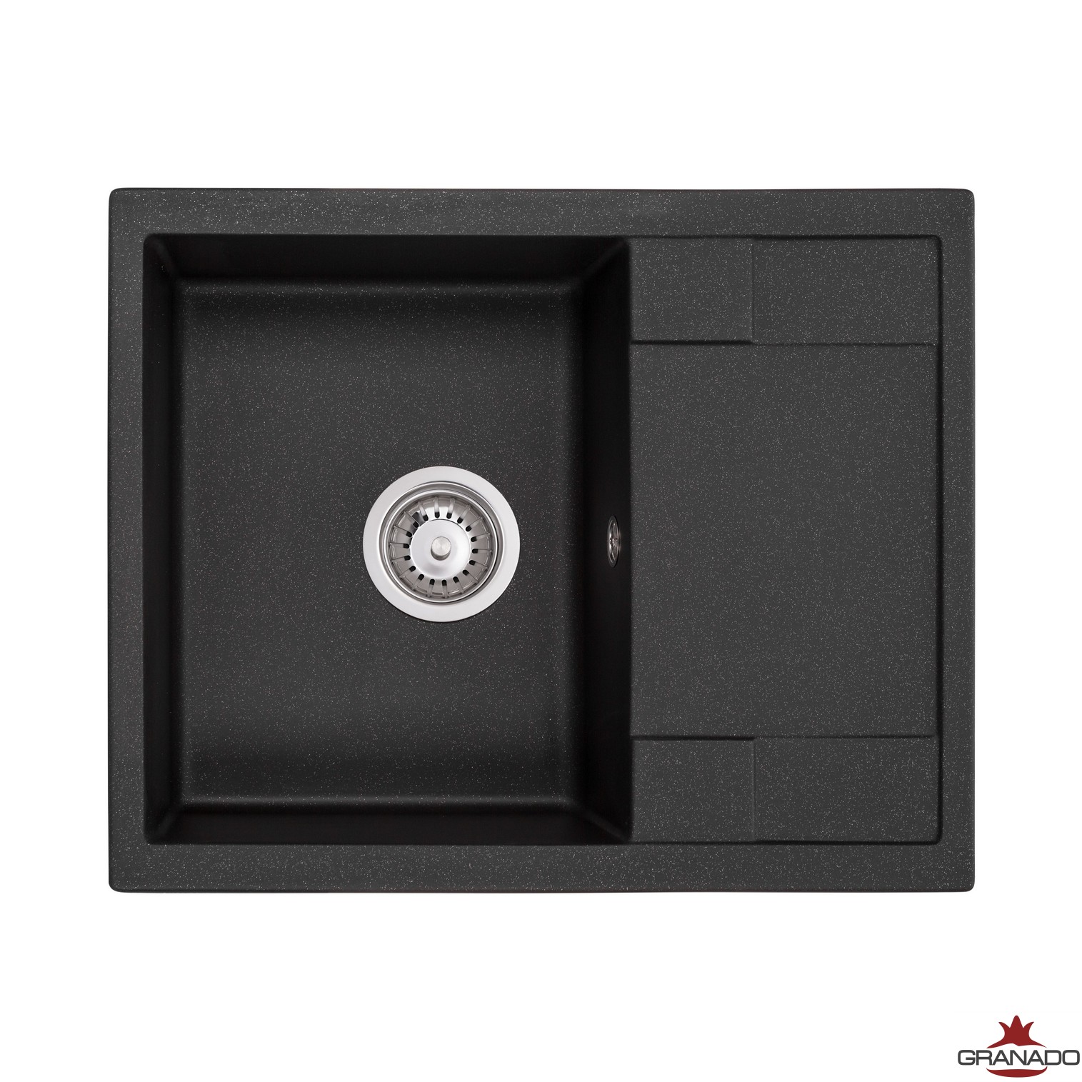 Кухонная мойка GRANADO ALTEA black shine (1301) фото