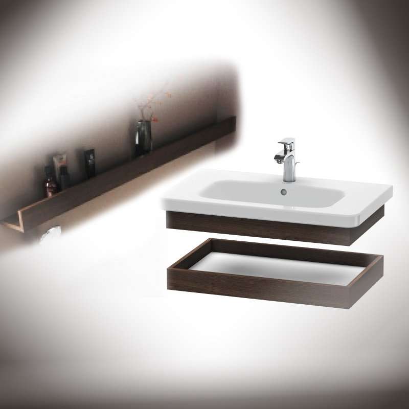 Обрамление для умывальника Duravit Chestnut Dark DuraStyle декоративное (DS60815353) фото