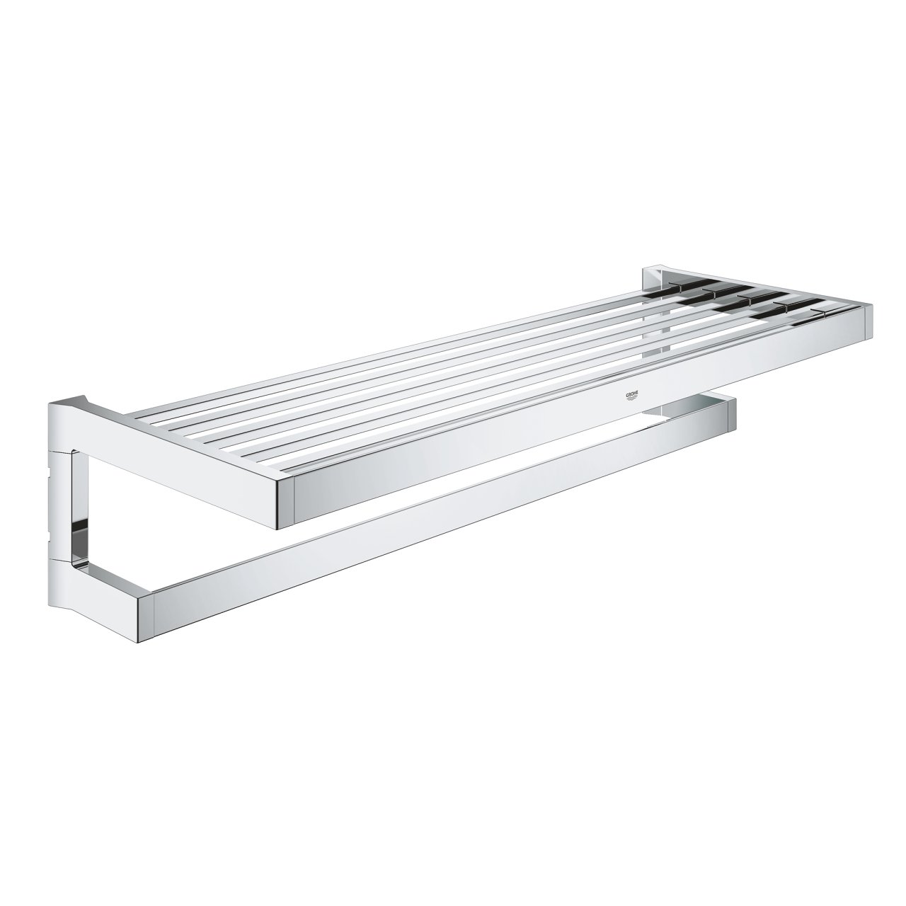 Полка для ванной Grohe Selection Cube с держателем для полотенца  (40804000) фото