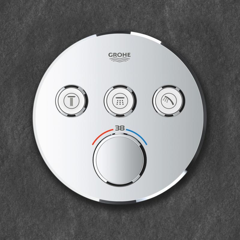 Наружная часть смесителя для душа Grohe термостатический (29121000) фото