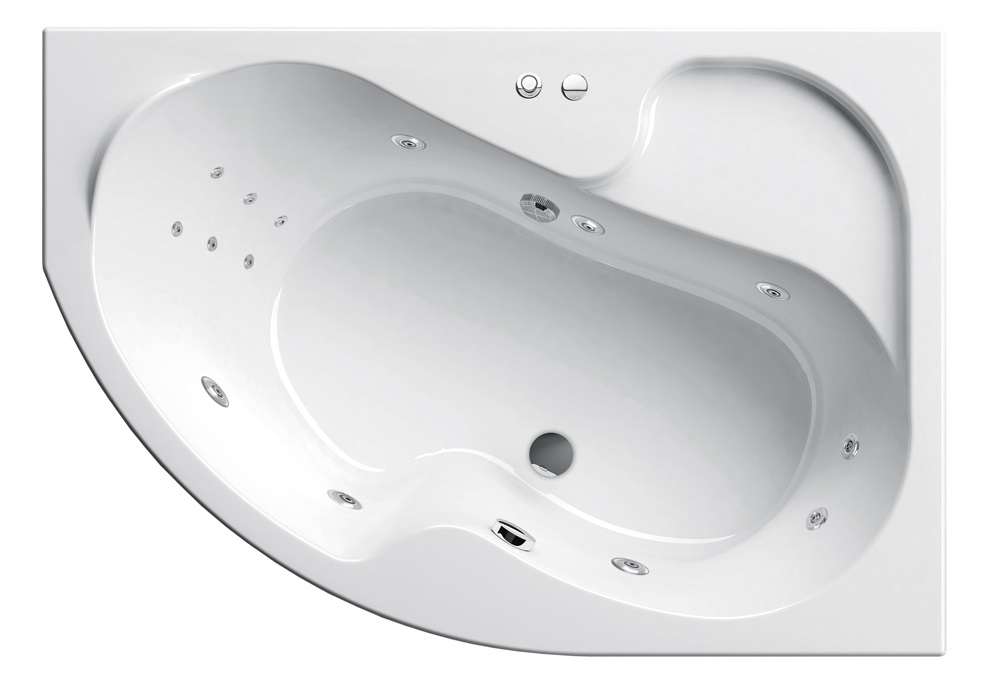 Гидромассажная ванна Ванна ROSA R 150х105 Power Base антик (GMSR1208) фото