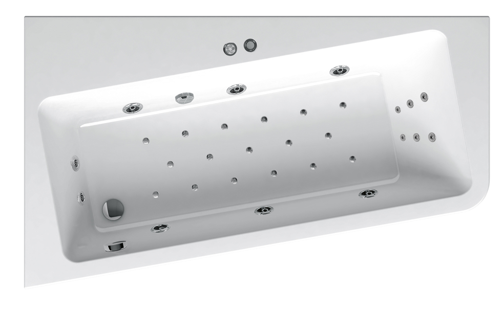 Гидромассажная ванна Ravak 10° 160x95 L  Power Ultra белый (GMSR1021) фото
