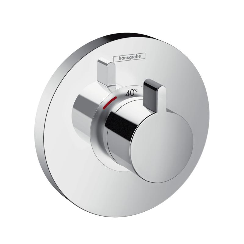 Наружная часть смесителя для душа Hansgrohe ShowerSelect S Highflow термостат (15741000) фото
