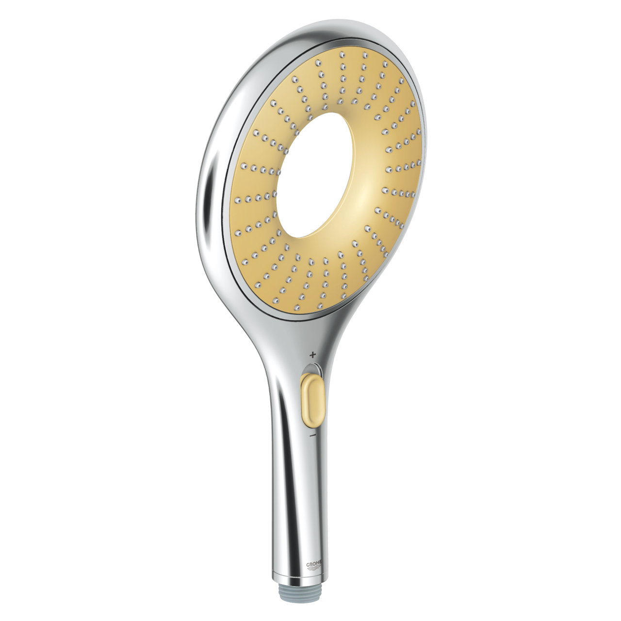 Ручной душ Grohe Rainshower Icon 150 2 режима песочный (27628000) фото