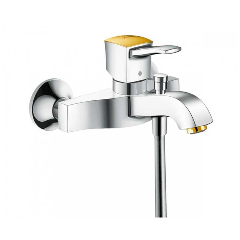 Смеситель для ванны Hansgrohe Metropol Classic хром-золото (31340090) фото