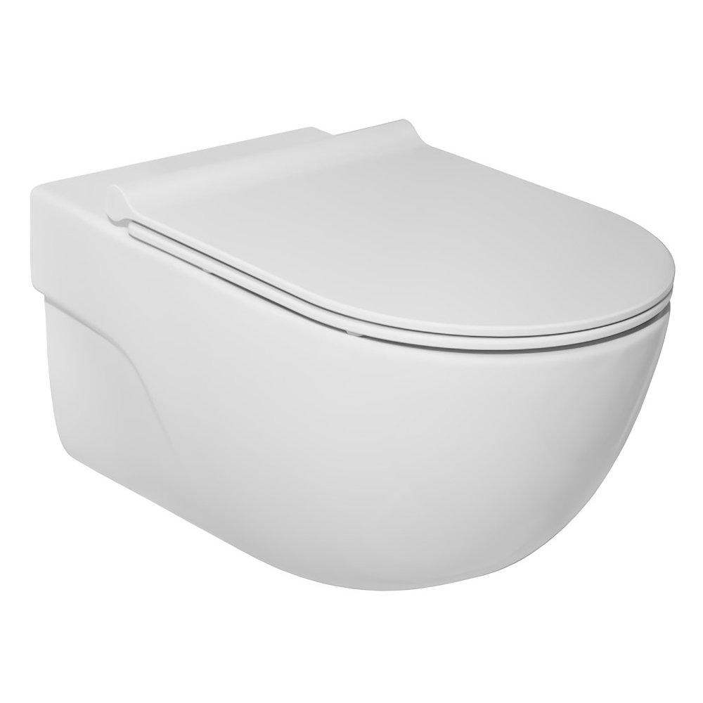 Унитаз подвесной Roca Meridian горизонтальный выпуск + сиденье Soft Close (A34H240000)