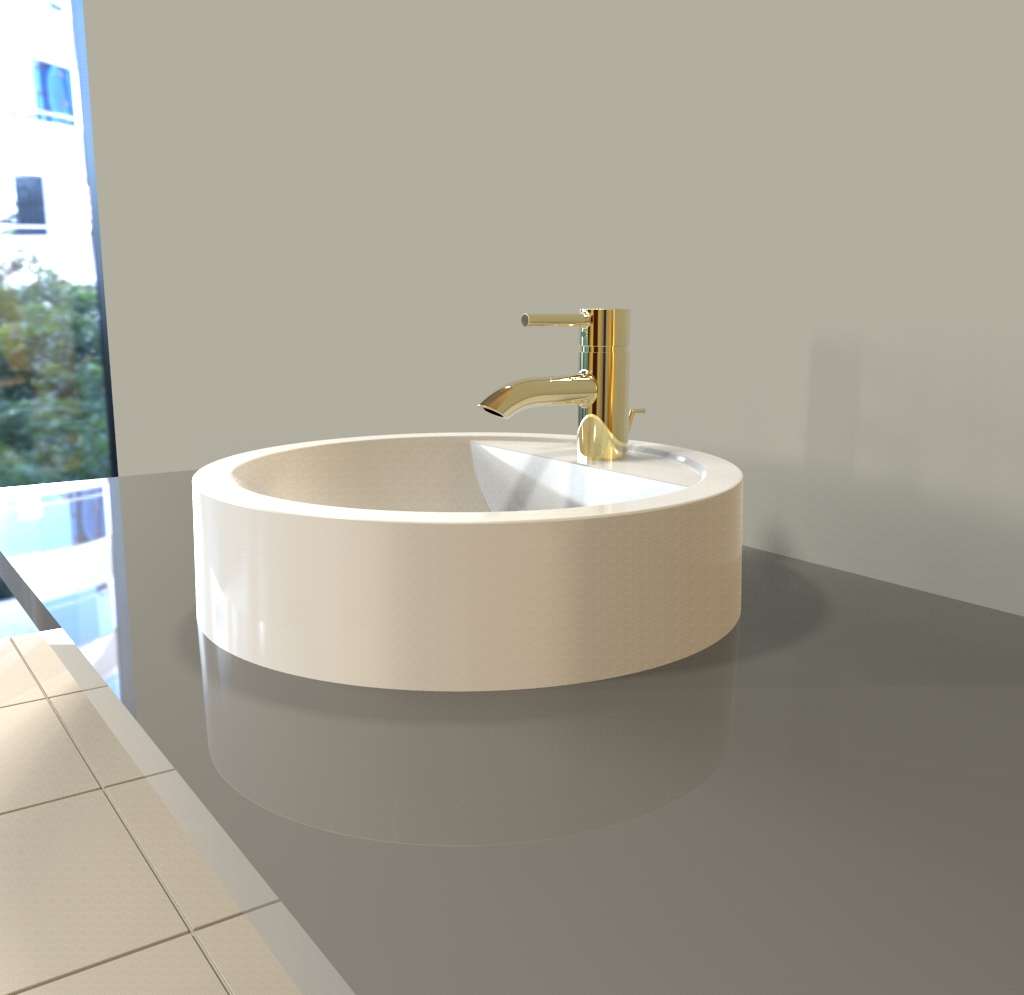 Умывальник Terranit Rene 43 см White (11153006)