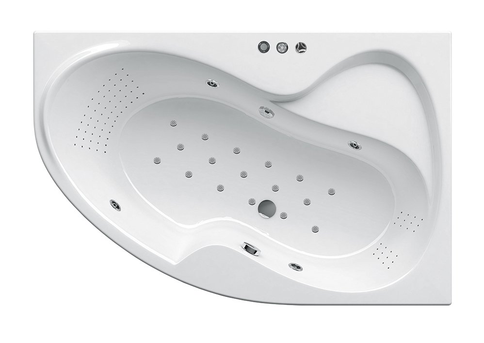 Гидромассажная ванна Ravak Rosa II R 170х105 Thai Spa Ultra (GMSR0853) фото