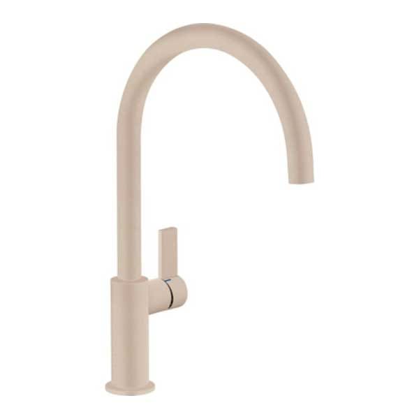 Смеситель кухонный Franke Ambient Swivel 115.0296.778, бежевый фото