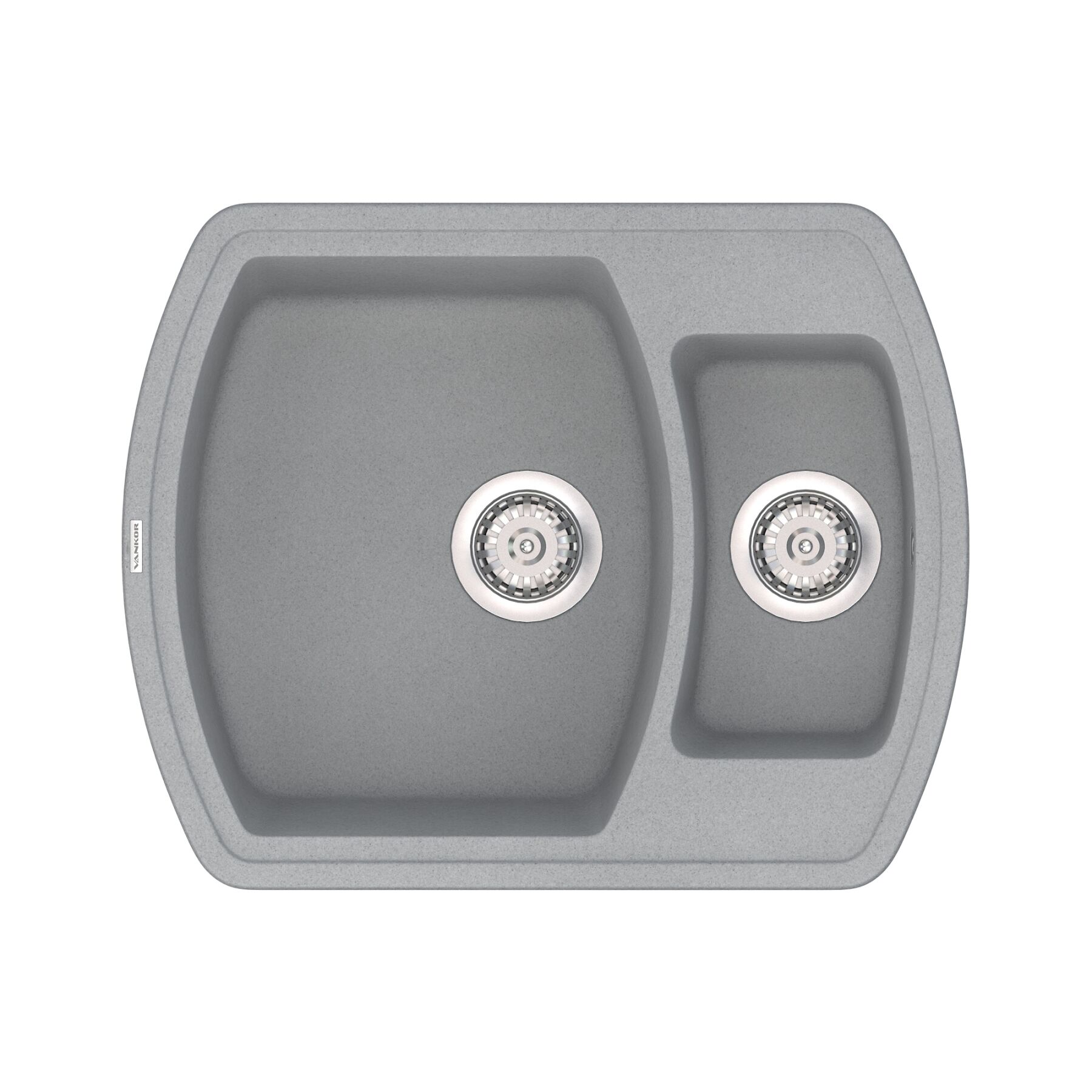 Кухонная мойка Vankor Norton NMP 03.63 Gray фото