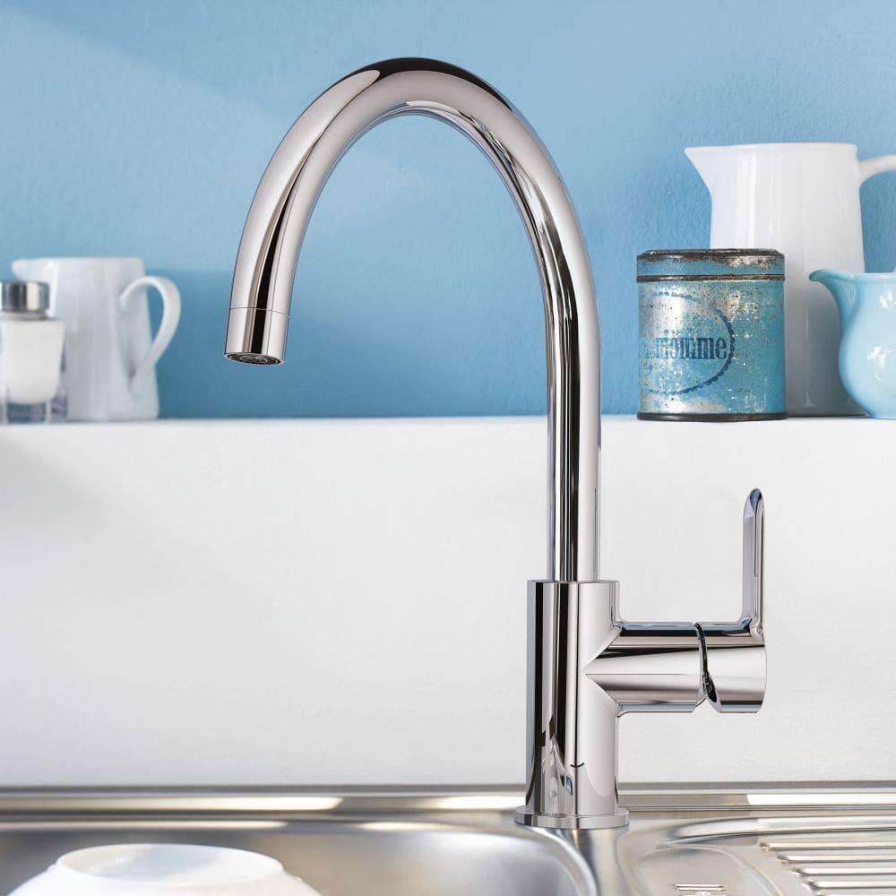 Смеситель кухонный Grohe BauEdge однорычажный  (31367000) фото