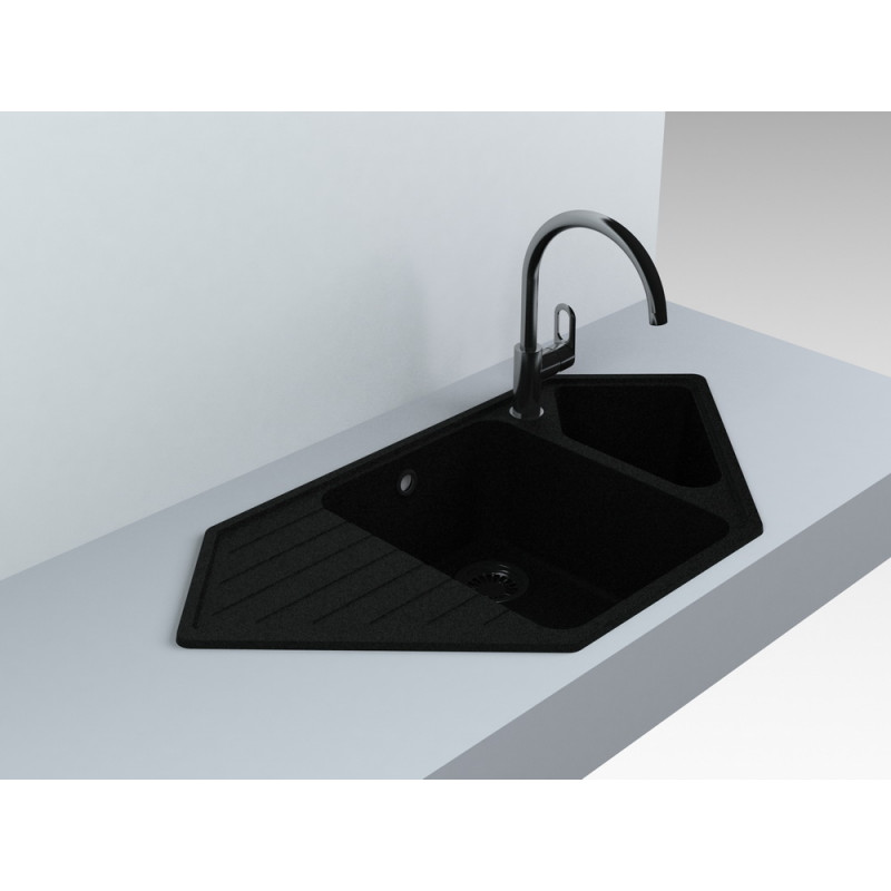 Кухонная мойка  MIRAGGIO Tirrion Black  (00209907) фото