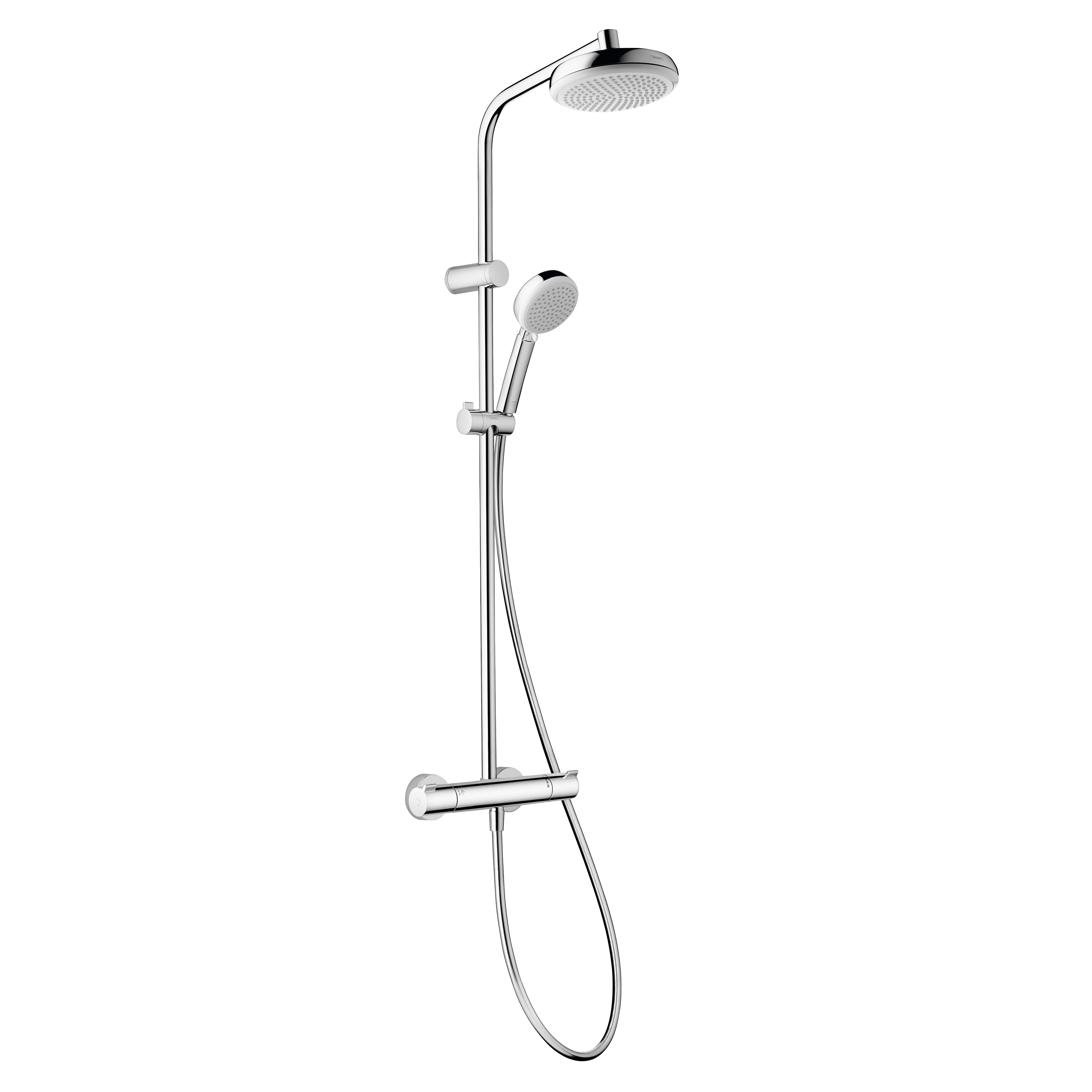 Душевая система Hansgrohe Showerpipe MyClub 180 с термостатом (26738400) фото
