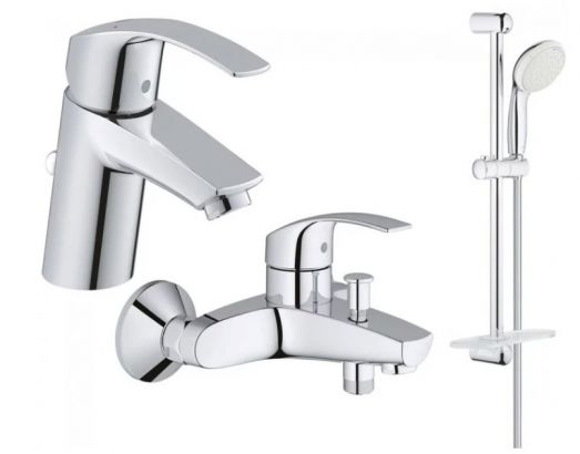 Набор смесителей для ванны Grohe EuroSmart (123238S) фото