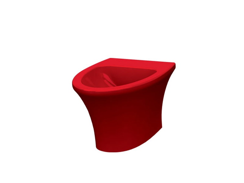 Биде напольное IDEVIT Rena красное (2906-0105-08) фото