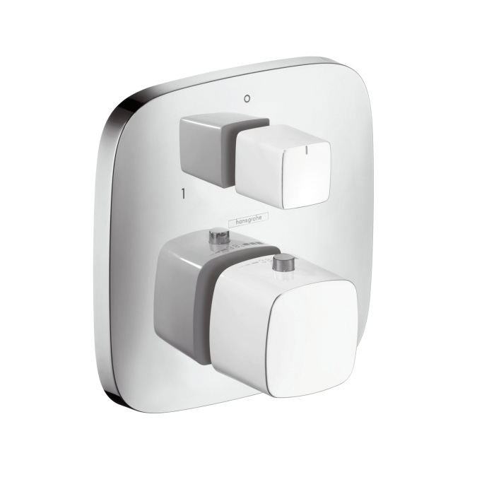 Смеситель для душа скрытого монтажа Hansgrohe PuraVida термостатический (15771400) фото
