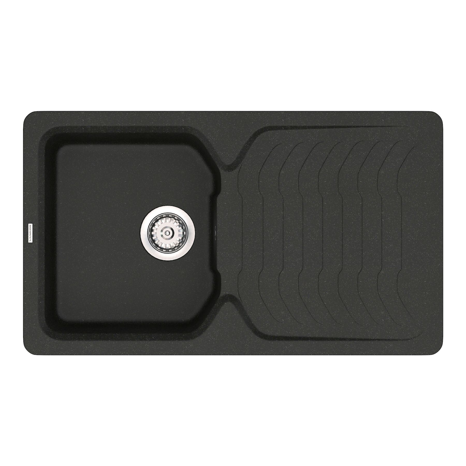 Кухонная мойка Vankor Sigma SMP 02.85 Black фото