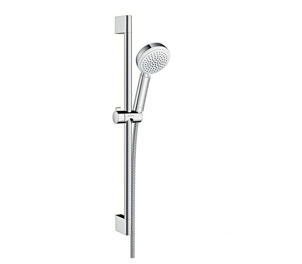 Душевой гарнитур Hansgrohe MyClub Vario EcoSmart хром, белый (26757400) фото