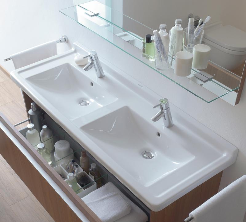 Умывальник Duravit Starck 3 130 cм (0332130000) фото