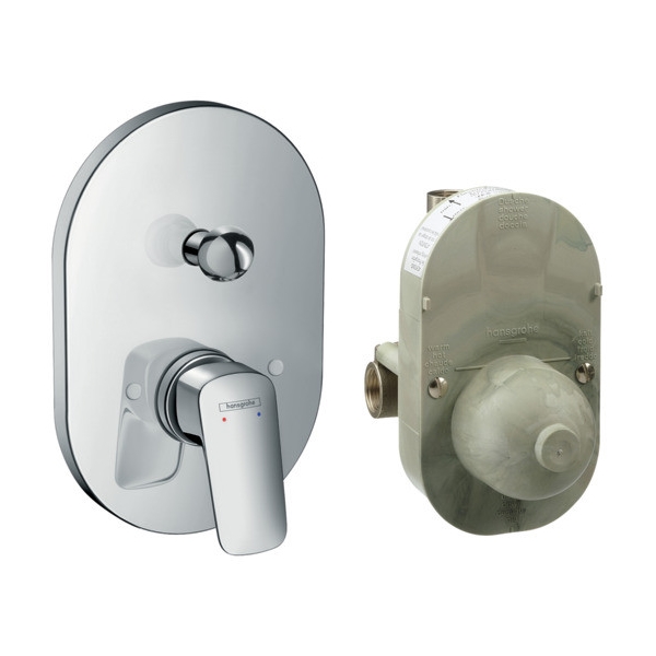 Смеситель для ванны Hansgrohe Logis (71409000) фото