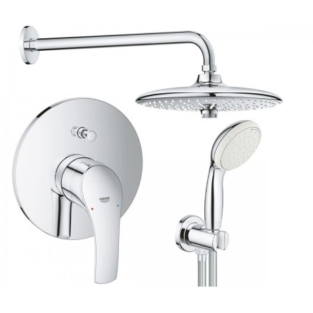 ДУШЕВАЯ СИСТЕМА GROHE EUROSMART СКРЫТОГО МОНТАЖА (25183SC1) фото