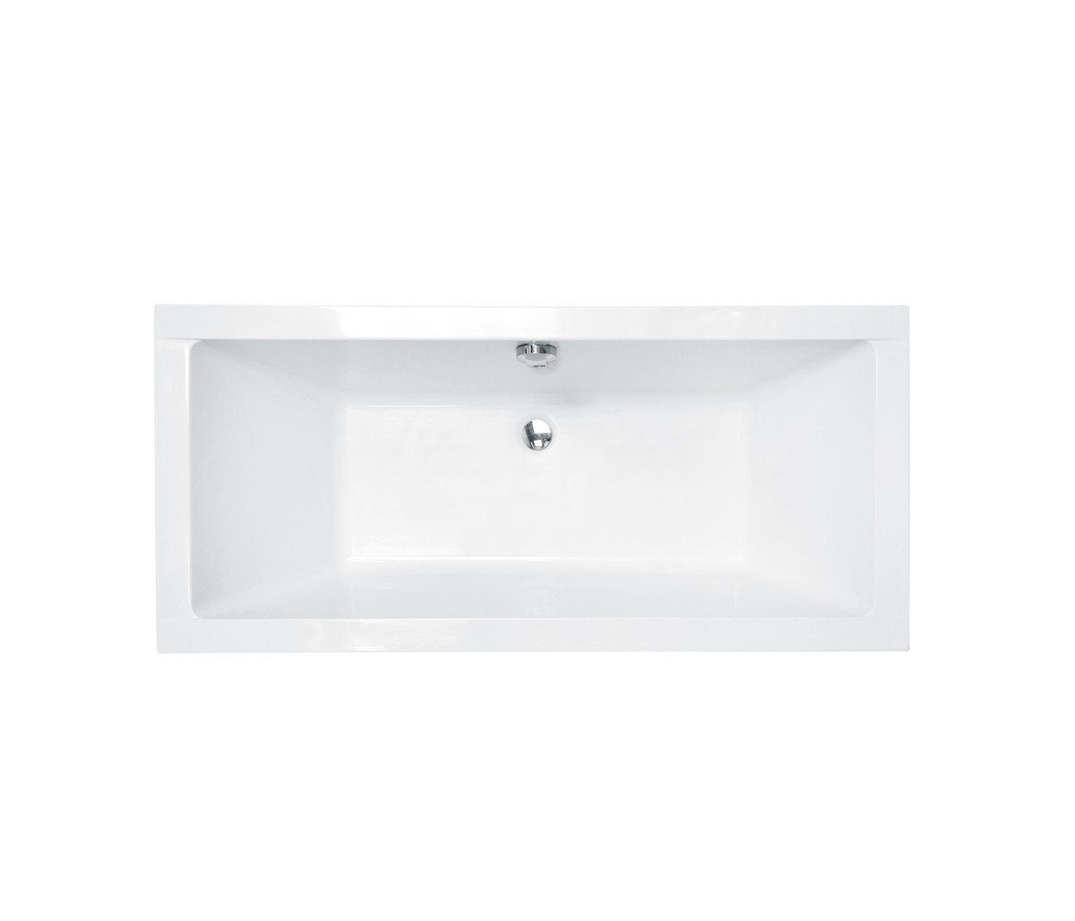 Ванна акриловая Besco QUADRO SLIM 170х75 (NAVARA28564) фото