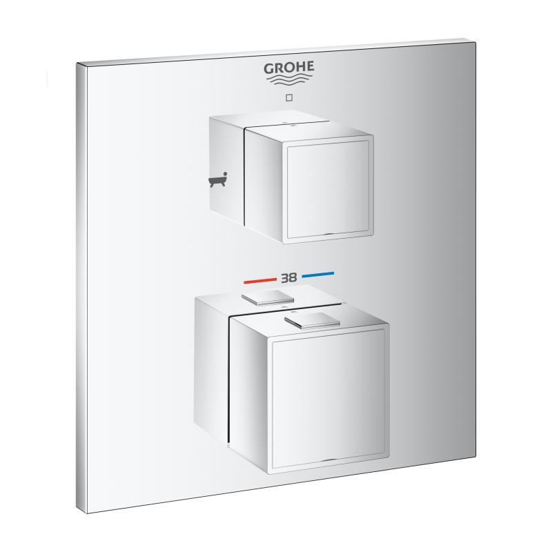 Термостат Grohe Cube Grohtherm скрытого монтажа (24155000) фото
