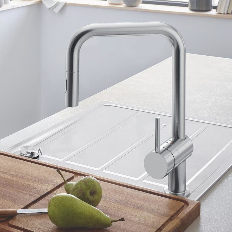 Смеситель кухонный Grohe Minta излив 186 мм  (32322002) фото